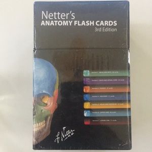 NWOT Netter’s Anatomy Flash Cards, 3rd edition